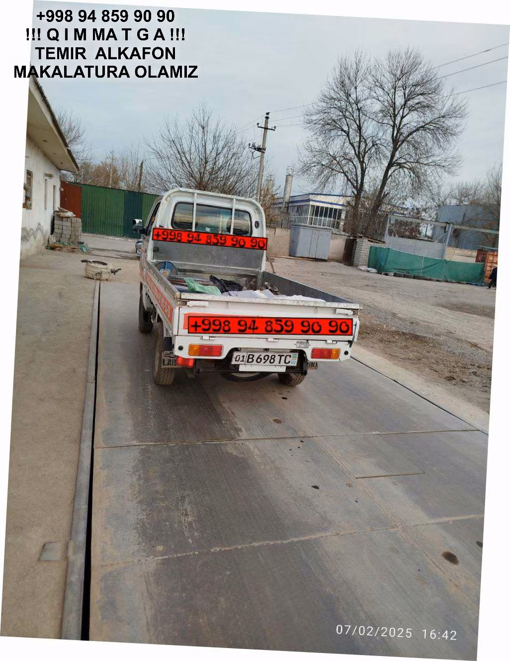 ТАШКЕНТ МЕТАЛЛОЛОМ TOSHKENT METALLOLOM qabul qilish Jizzakh